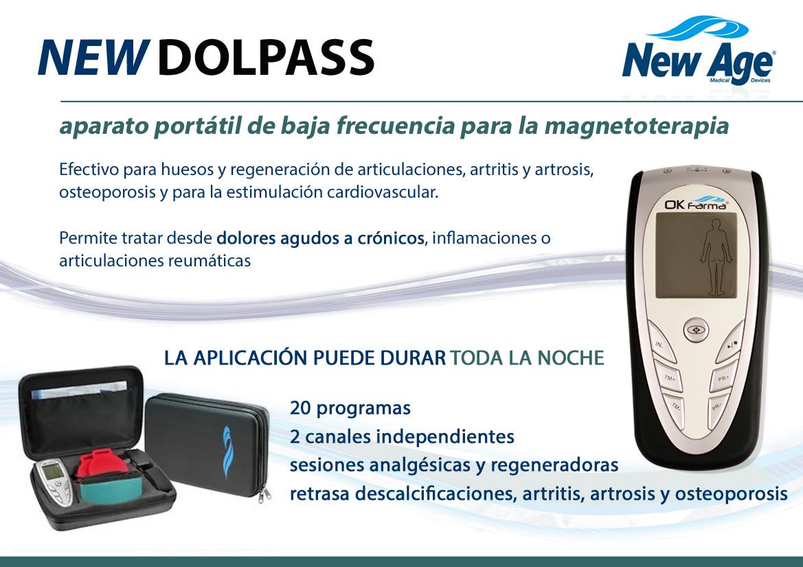 Magnetoterapia portátil NEW DOLPASS – Aparatos para la Salud